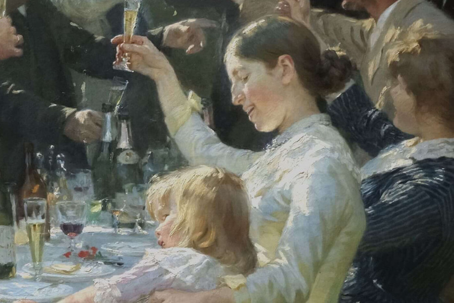 Anna og Helga Ancher (Anna: 1859–1935, Helga: 1883–1964)